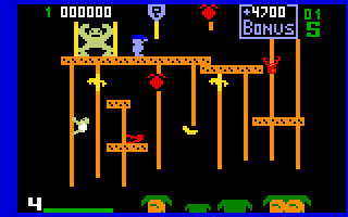 Donkey Kong Junior screenshot 3 for Intellivision
